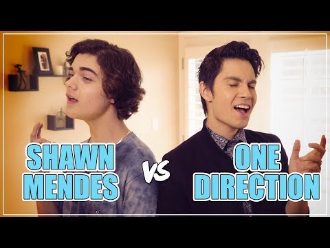 SHAWN MENDES vs ONE DIRECTION Mashup!! ft. Sam Tsui & Alexander Stewart - UCplkk3J5wrEl0TNrthHjq4Q