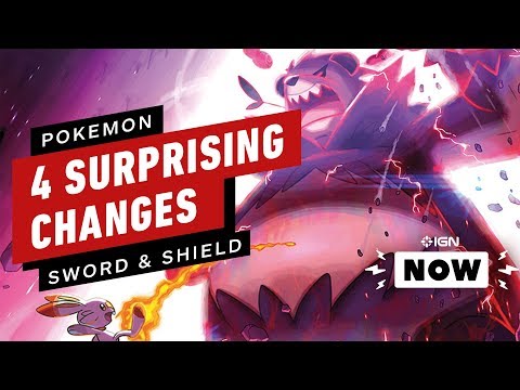 Pokemon Sword and Shield: 4 Surprising Changes Announced - IGN Now - UCKy1dAqELo0zrOtPkf0eTMw