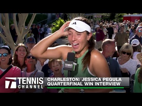 Jessica Pegula Earns Dramatic Win Over Azarenka | Charleston Quarterfinal