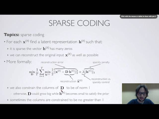 Deep Learning for Sparse Coding