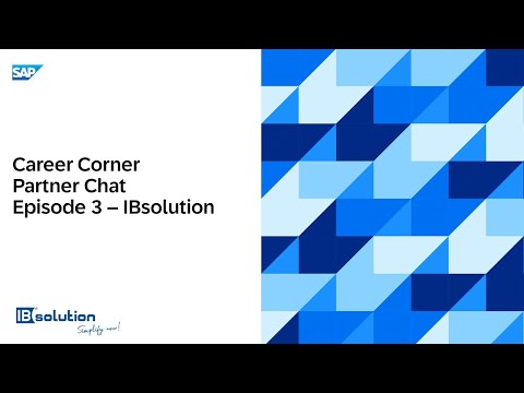 Partner Chat Episode 3 – IBSolutions