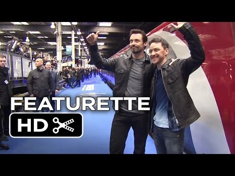 X-Men: Days of Future Past Featurette - UK Trains (2014) - James McAvoy Movie HD - UCkR0GY0ue02aMyM-oxwgg9g