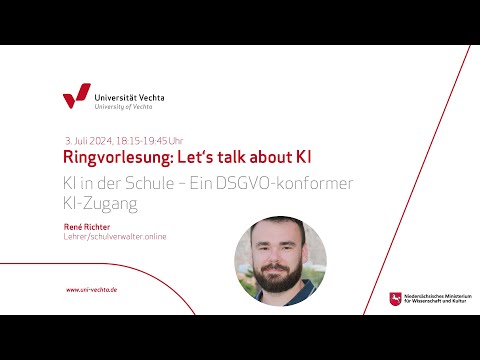 „KI in der Schule - Ein DSGVO-konformer KI-Zugang“ | Let’s talk about KI mit René Richter