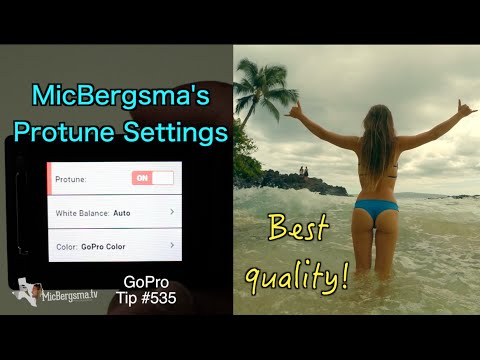 Best GoPro Protune Settings! MicBergsma's Favorite - GoPro Tip #535 - UCTs-d2DgyuJVRICivxe2Ktg