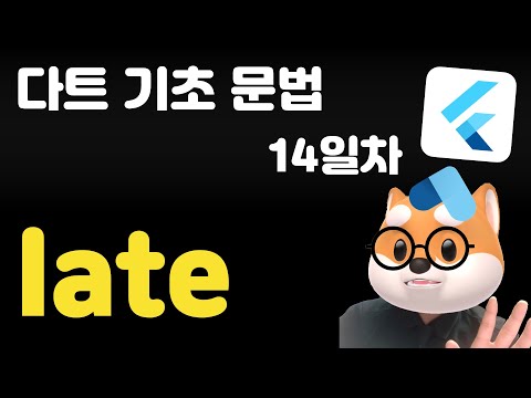 다트 기초 문법 - 14일차 /  late