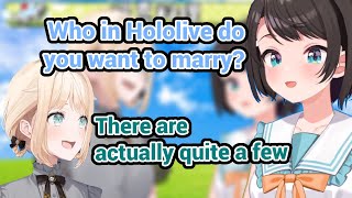 Subaru Asked The Real Question: Who does Iroha Want to Marry Among the