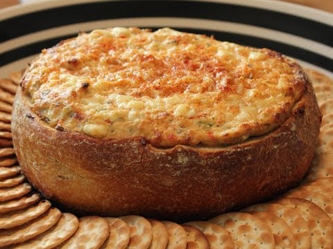 Baked Crab & Artichoke Dip - Super Bowl Dip Recipe - UCRIZtPl9nb9RiXc9btSTQNw