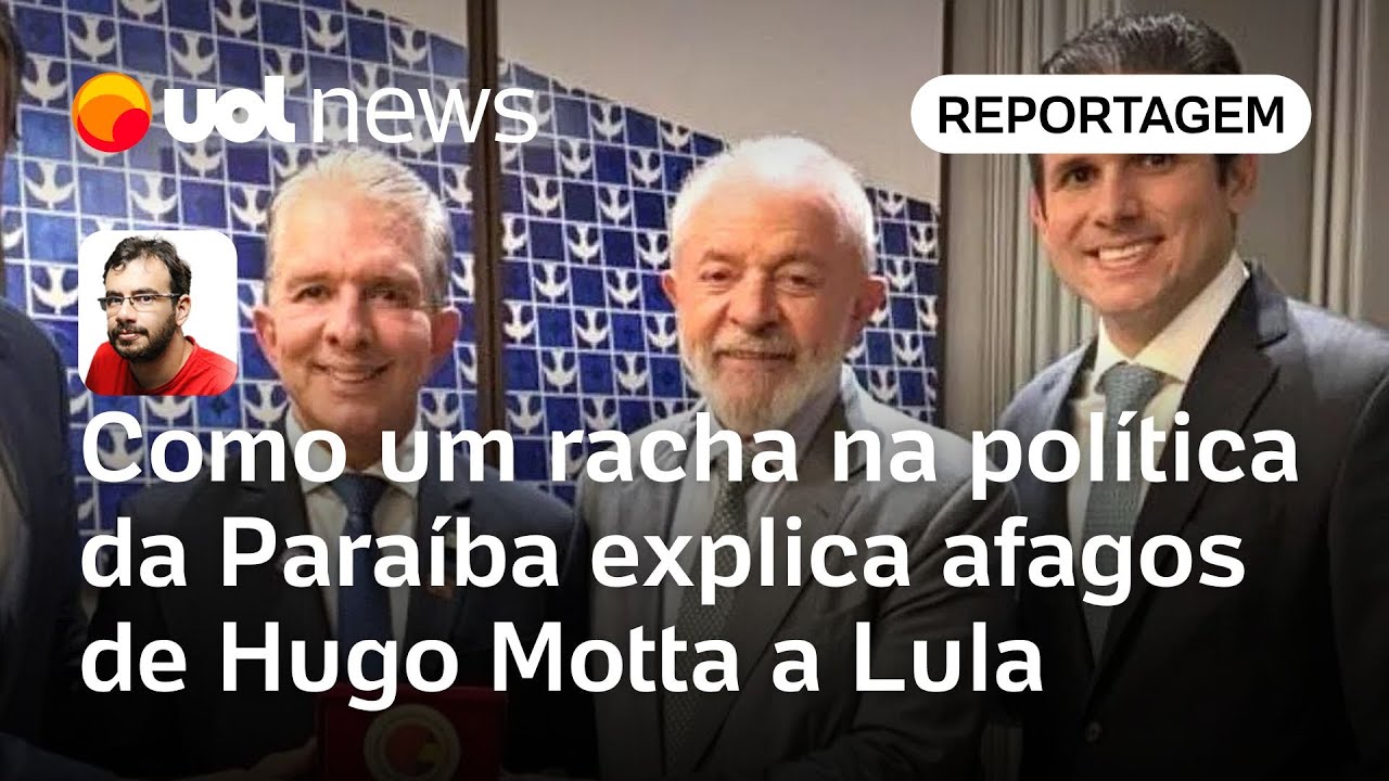 Hugo Motta faz afagos a Lula olhando para o cenário político da Paraíba | Carlos Madeiro