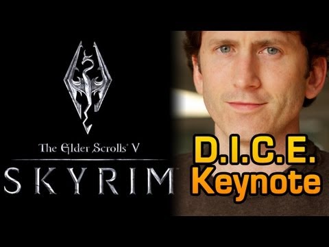 (Skyrim) Todd Howard DICE 2012 Keynote - UCbu2SsF-Or3Rsn3NxqODImw