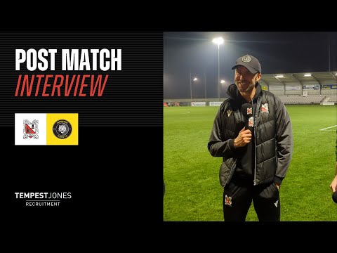 Worksop Town Post-Match Interview: Scott Barrow