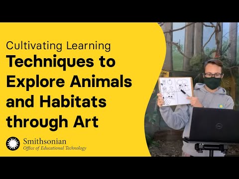 Cultivating Learning: Techniques to Explore Animals and Habitats Through Art