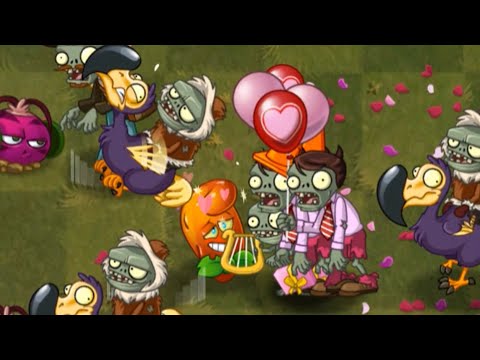 Valenbrainz 2/6/2023 | Plants vs Zombies 2 Penny's Pursuit Far Future Level 4 (Difficulty 1)
