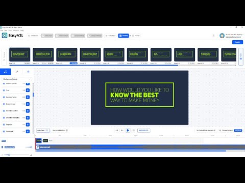 Easy VSL 4 Demo - Kinetic Videos ("Easy" As Advertised!)