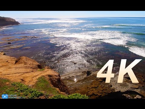 2 HR 4K Still Nature Video "Sparkling Coastal Waves" Ocean Beach, San Diego - UC16niRr50-MSBwiO3YDb3RA