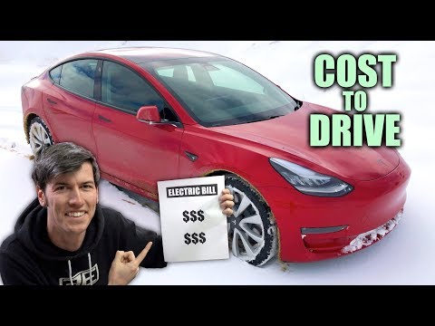 Why Electric Cars Are So Cheap To Drive - My Tesla Model 3 Electric Bill - UClqhvGmHcvWL9w3R48t9QXQ