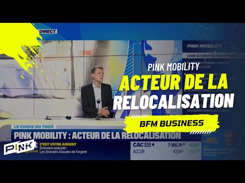 Pink Mobility : Ghislain Lestienne sur BFM BUSINESS suite à la suppression du bonus écologique.