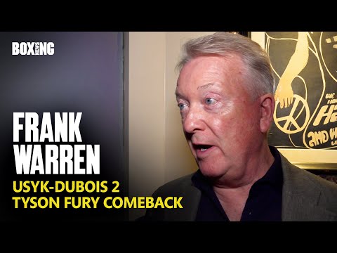 Frank Warren Gives Tyson Fury Comeback Update & Usyk Trilogy
