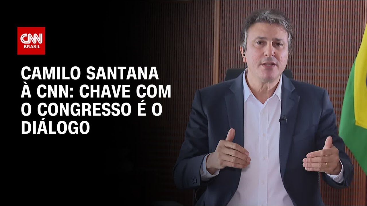 Camilo Santana à CNN: A chave com o Congresso é o diálogo | BASTIDORES CNN