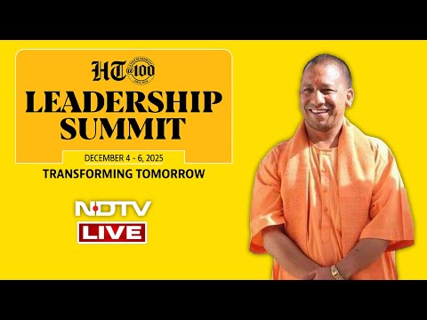 Yogi Adityanath LIVE | HT Leadership Summit | UP CM Yogi Adityanath Speaks At HT Leadership Summit