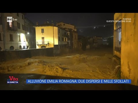 La rabbia e la disperazione degli alluvionati emiliani - La Vita in diretta 20/09/2024