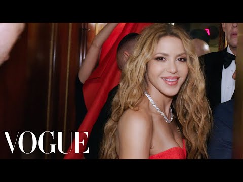 Shakira Gets Ready for the Met Gala | Last Looks | Vogue