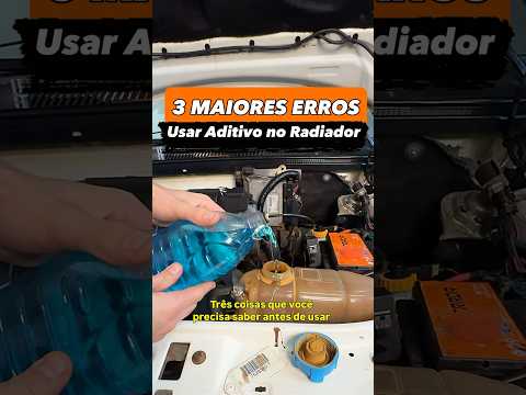 NÃO COMPRE ADITIVO DE RADIADOR SEM SABER ESCOLHER! #arrefecimento #aditivo #motor
