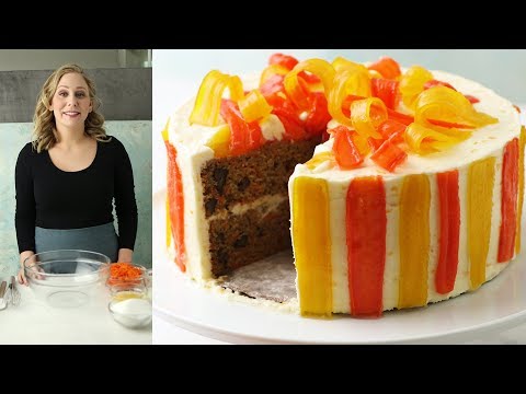 Frosted: Carrot-Ginger Layer Cake with Orange Cream-Cheese Frosting