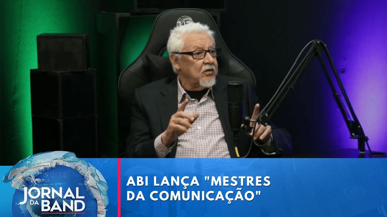 ABI lança “Mestres da Comunicação” | Jornal da Band