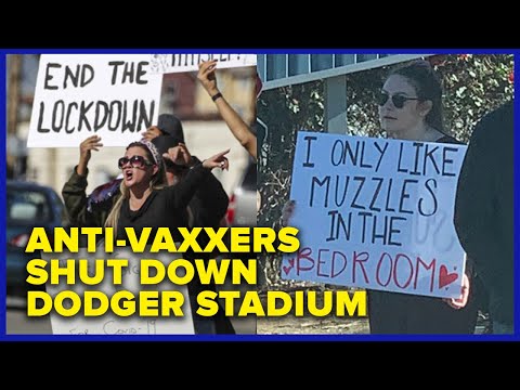 Anti-Vaxxers Shut Down Dodger Stadium Vaccine Site | The MeidasTouch Podcast
