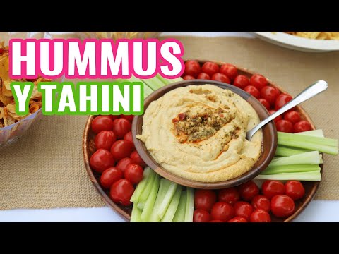 Como hacer Hummus y Tahini Las Recetas de Laura Comida Saludable Paté de Garbanzo - UCbtJ9-FGxyT76V5ebEDNhgg