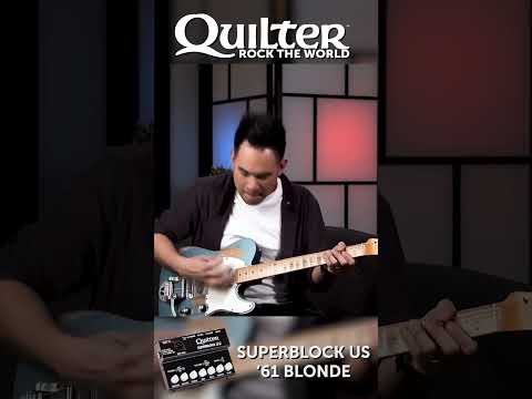 Quilter Labs |  SuperBlock US : Blonde #SHORTS #pedal #amplifier
