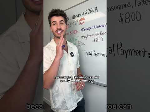 Qualifying to buy a $700,000 house. APR Fico 740, 90%LTV #mortgage #realestate #homebuyer #homeloan