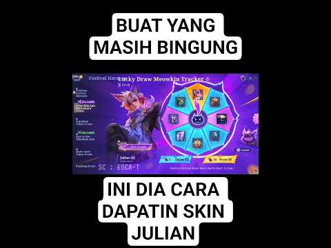 Ini buat yang masih bingung dapatin skin Julian. #mlbb #skinfatcat #mobilelegends #julian #fyp#cara