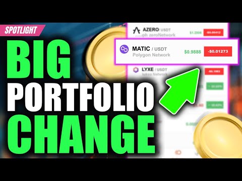 Big Altcoin Portfolio Change For Big Gains