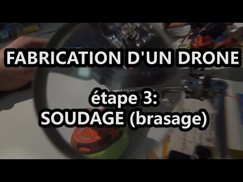 FABRICATION D'UN DRONE - 3) SOUDAGE brasage (Realacc x210) - UCloJHRhtGN6Qh8CTZmKD0tg