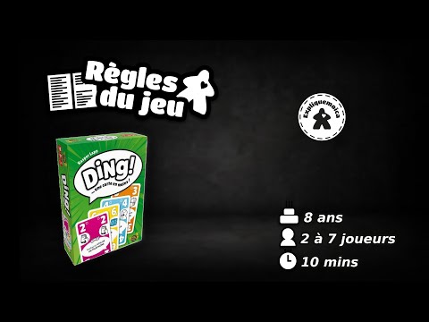 🛎️ DING 🛎️ règle du jeu  #dontpanicgames  #expliquemoica