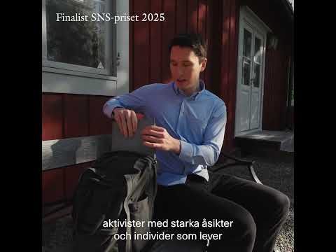 🎓 Finalist till SNS-priset 2025: Peter Ueda
