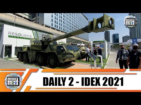 IDEX 2021 Day 2 International Land Defense Exhibition Official Online Show Daily News and Web TV