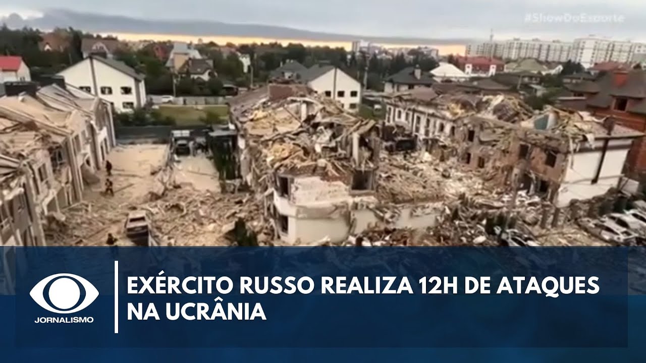 Exército russo realiza 12h de ataques na Ucrânia | Band Jornalismo
