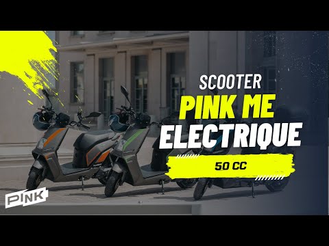 Le scooter électrique Pink Me prend des couleurs