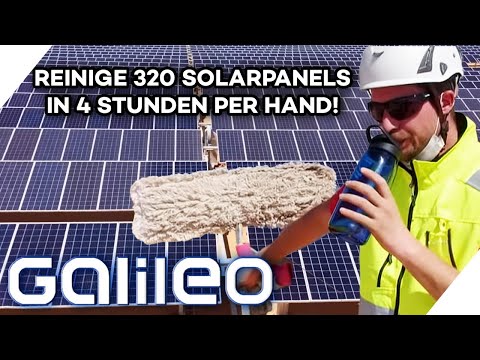 Über 5100 Fußballfelder groß: Krasse Challenge für Vincent im Mega-Solarpark! | Galileo | ProSieben