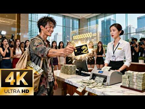 Dumped into sea by greedy girlfriend,he storms back with billion-dollar black card on live TV#movie poster
