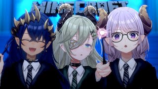 【Minecraft】ここが我らのホグワーツ！！#せきしまさい の月曜どうですか？(月どう)【西園寺メアリ / ななしいんく】