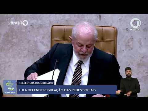 Lula defende regulação das redes sociais