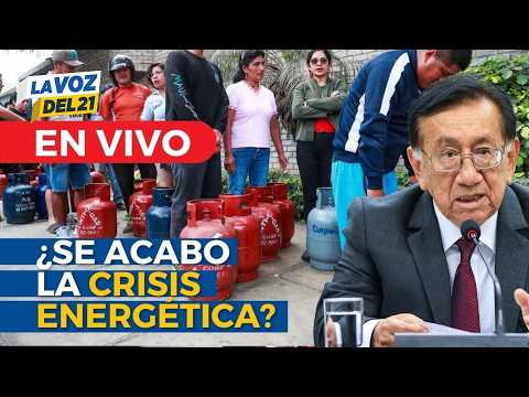 🔴EN VIVO Gobierno de Balcázar anuncia que restauración del servicio del gas será progresivo