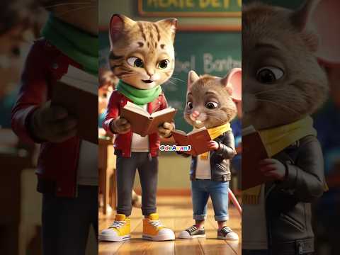 Fabel Kucing dan Tikus part 62. #cat #kucing#tikus #mouse #ytshorts #viralvideo #trending  #fabel