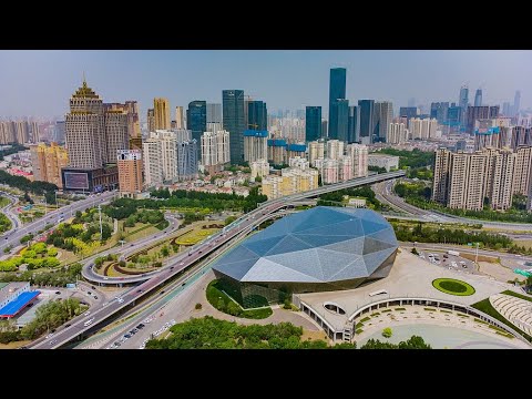 Live: Shenyang's captivating diamond-like landmark in NE China