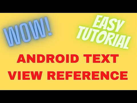 What Is Android TEXT VIEW REFERENCE? Learn The Easy Way 🔥🔥