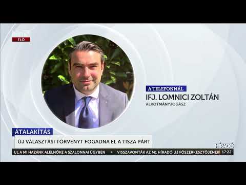 Új választási törvényt fogadna el a Tisza Párt - HírTV