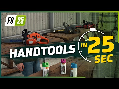 Hand Tools in 25 Seconds | Farming Simulator 25